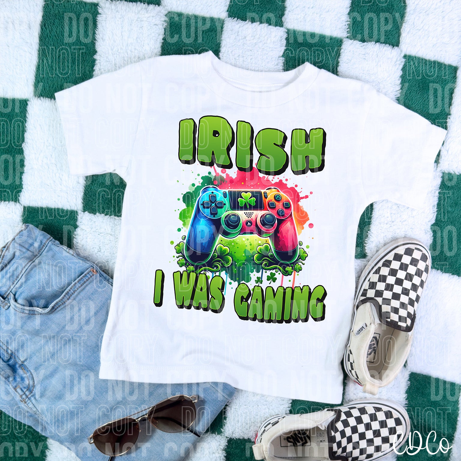 Irish I Was Gaming 3622 DTF