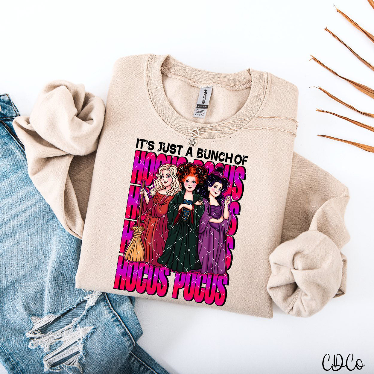 Hocus Pocus Sisters Stacked 5960 DTF