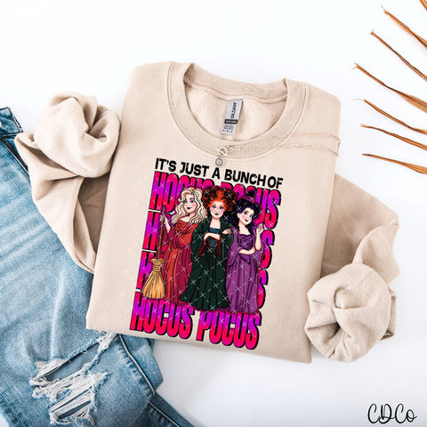 Hocus Pocus Sisters Stacked 5960 DTF