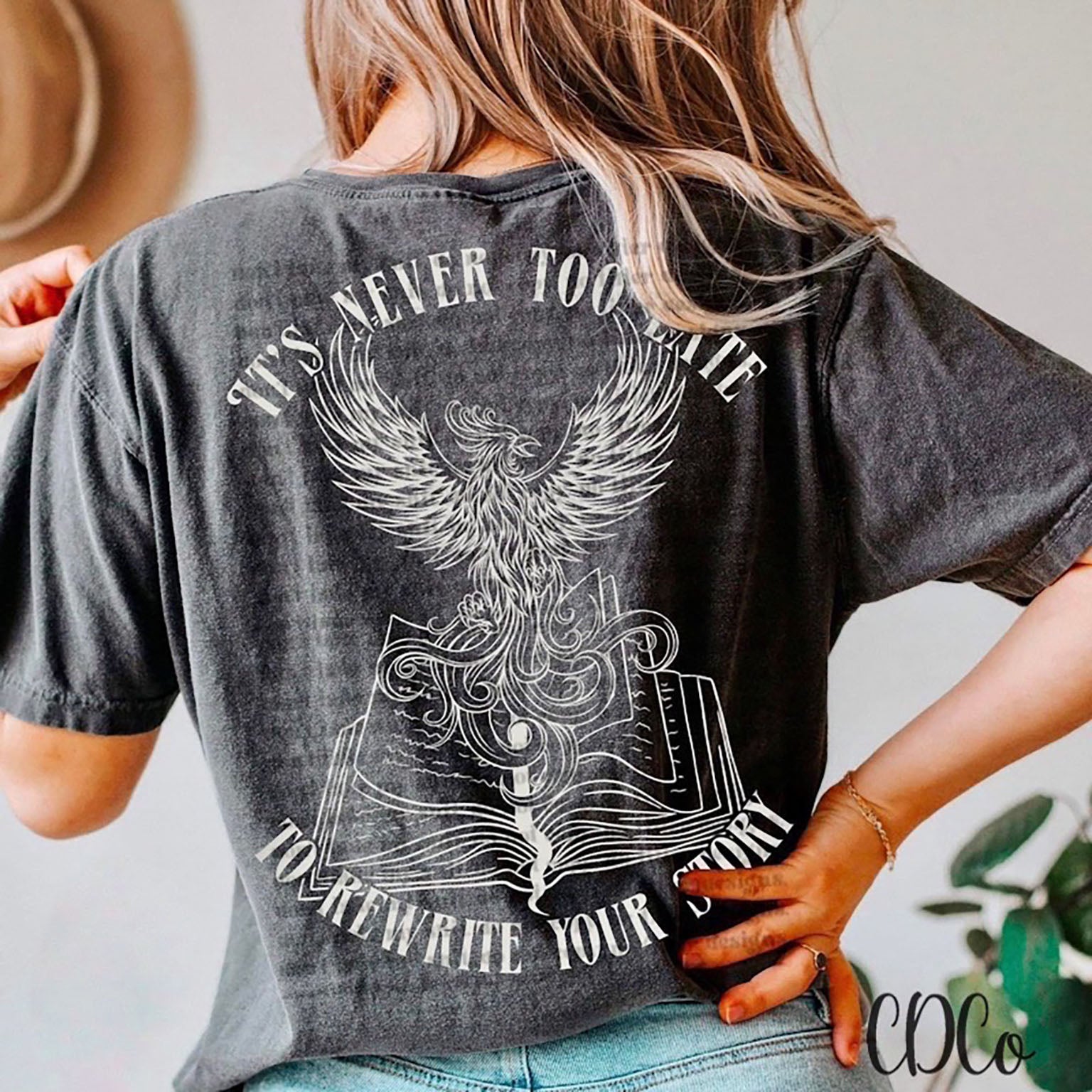 It's Never Too Late to Rewrite Your Story (325°) Chase Design Co.