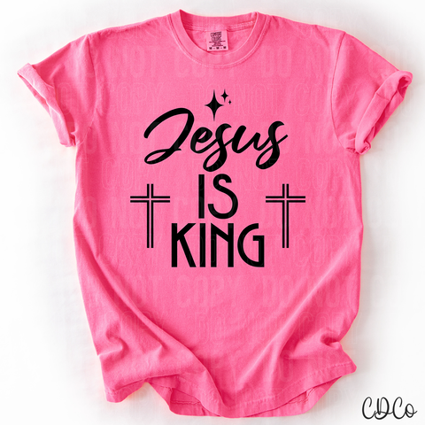 Jesus is King 3785 DTF