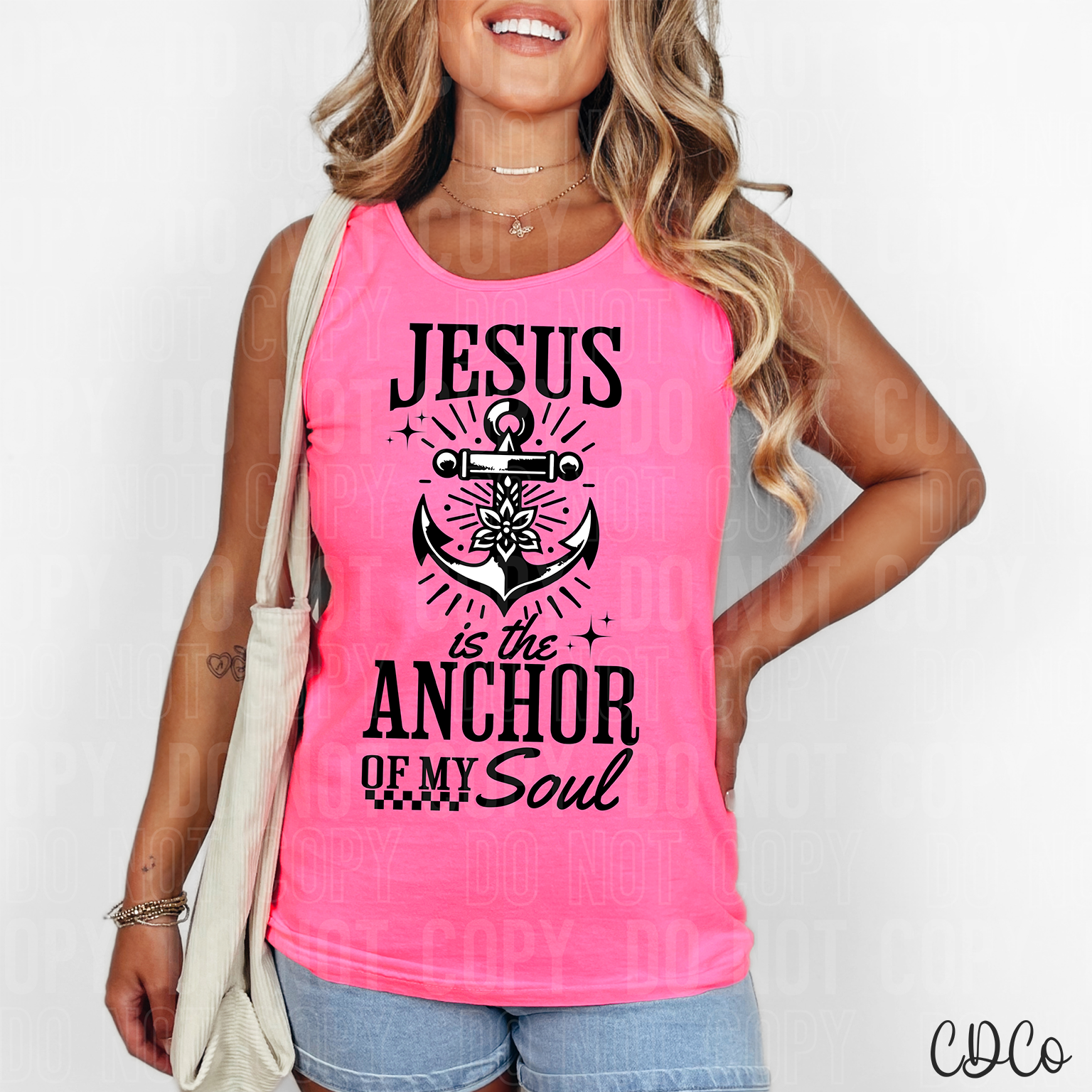Jesus Is The Anchor Of My Soul 6139 DTF