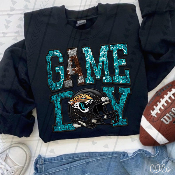 Game Day Faux Football Teams DTF 1 of 2