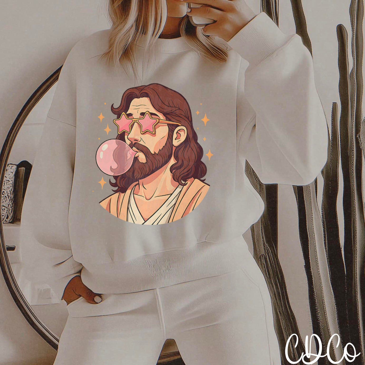 Jesus Bubble 2374 DTF