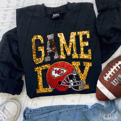 Game Day Faux Football Teams DTF 1 of 2