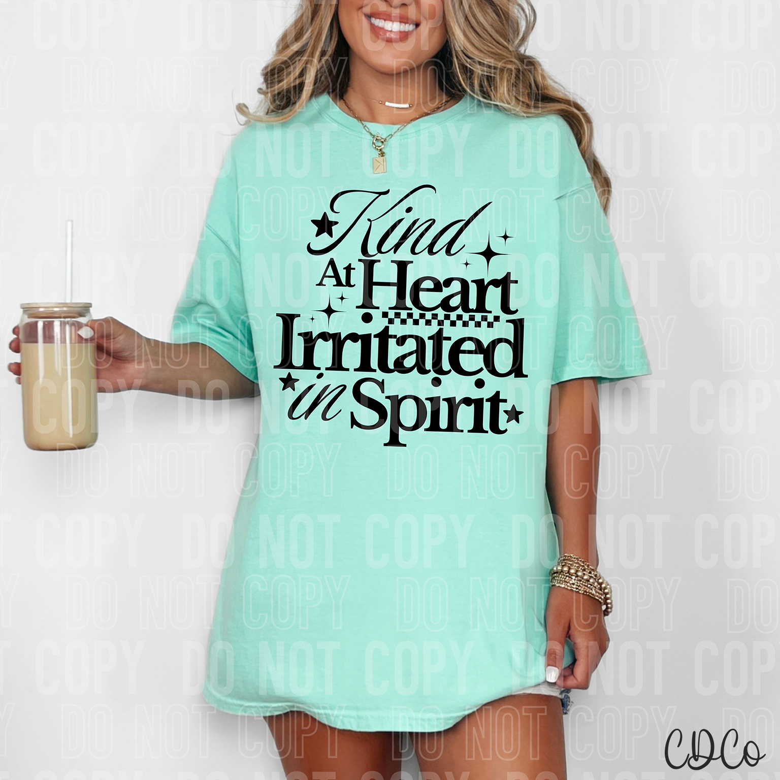 Kind At Heart Irritated In Spirit 6117 DTF