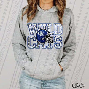 Faux Embroidery Sequin College 8/24 DTF