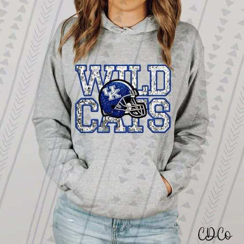 Faux Embroidery Sequin College 8/24 DTF