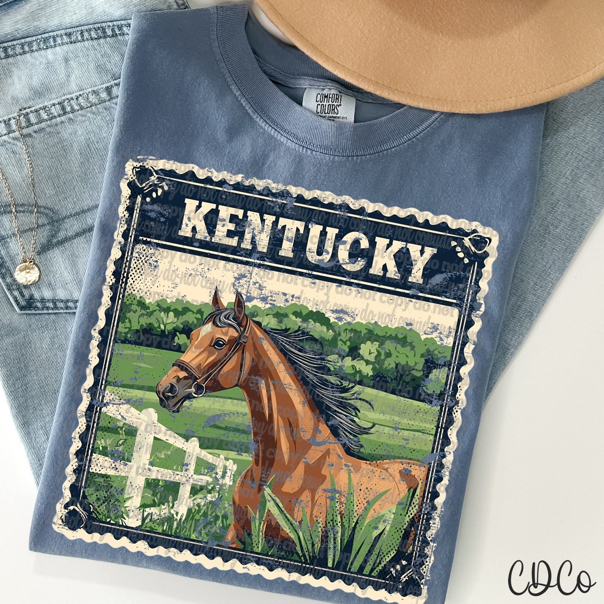 State Stamps Vintage DTF (KY-NY)