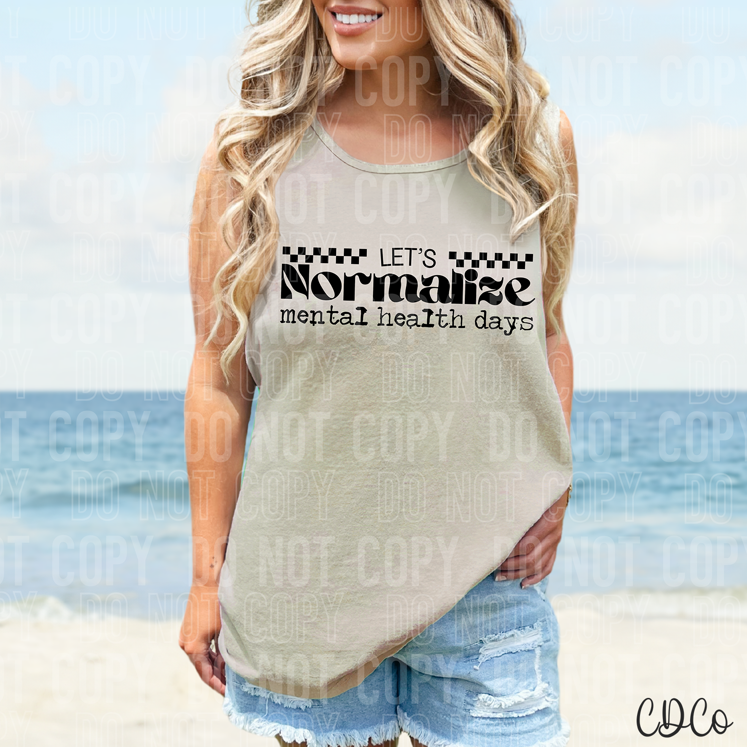 Let's Normalize Mental Health Days 6017 DTF