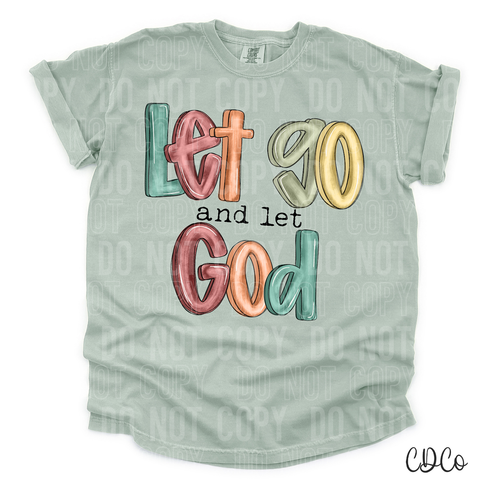 Let Go and Let God 3393 DTF