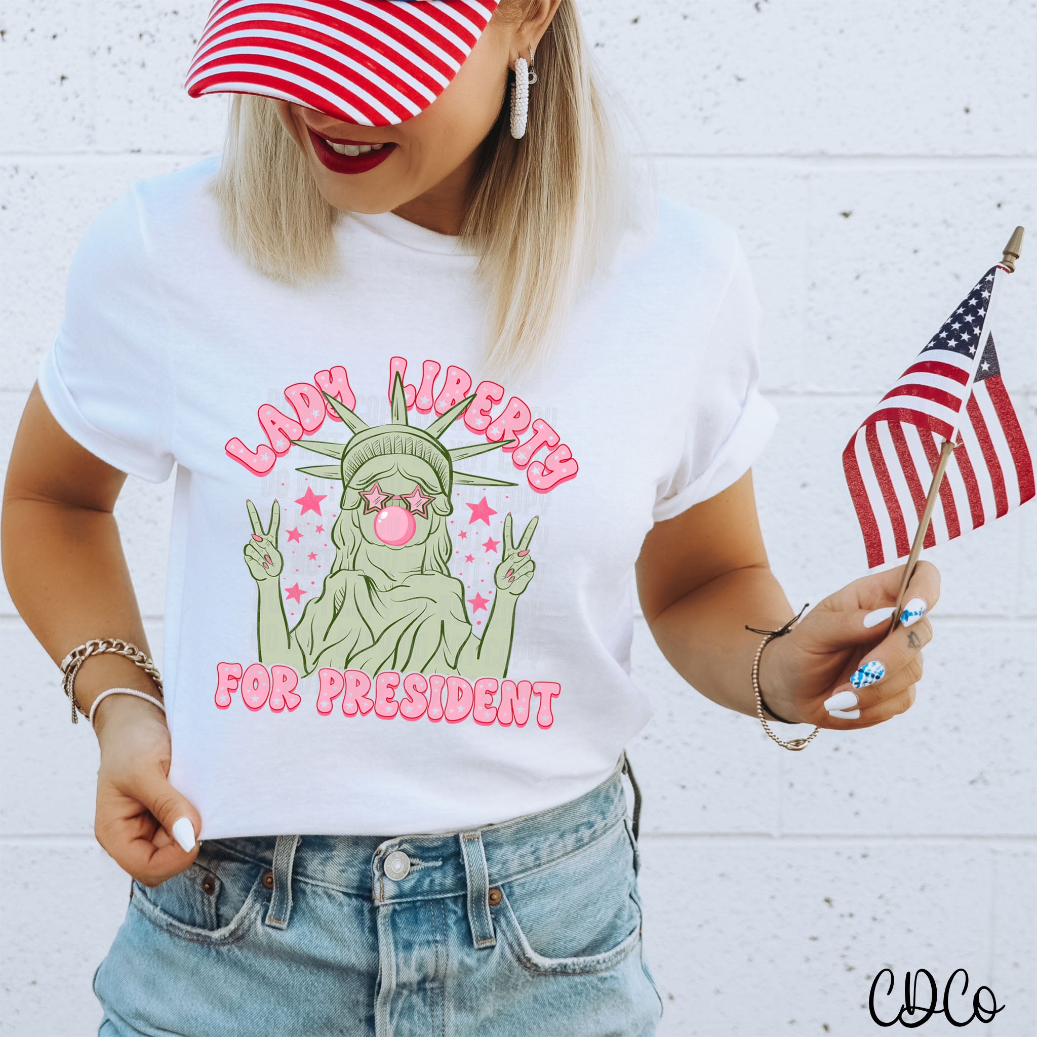 Lady Liberty for President DTF