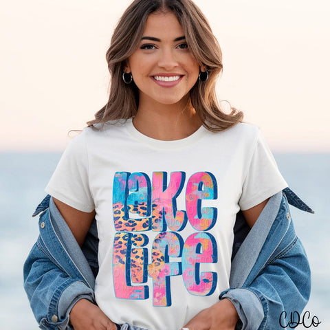 Lake Life Leopard Bright 5304 DTF
