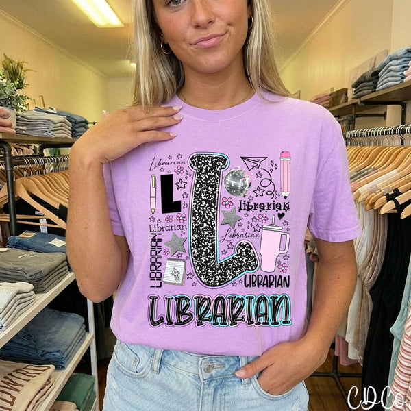 Pastel School Occupations Collage (7 options) DTF
