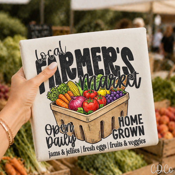 Local Farmer's Market 10520 DTF - Chase Design Co.