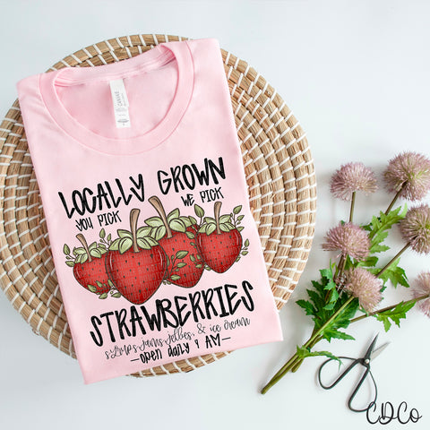Locally Grown Strawberries 3733 DTF