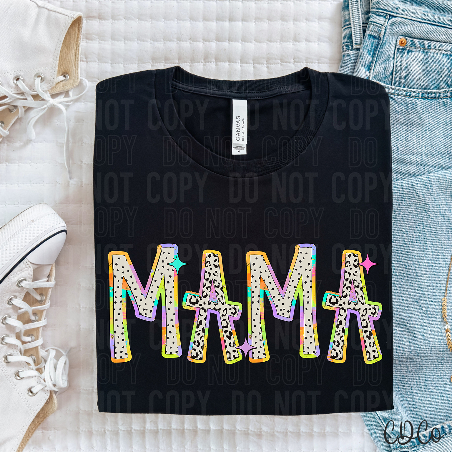 Mama Colorful Leopard 6251 DTF