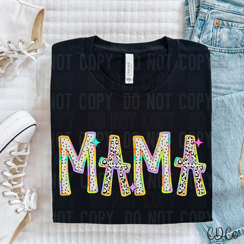 Mama Colorful Leopard 6251 DTF
