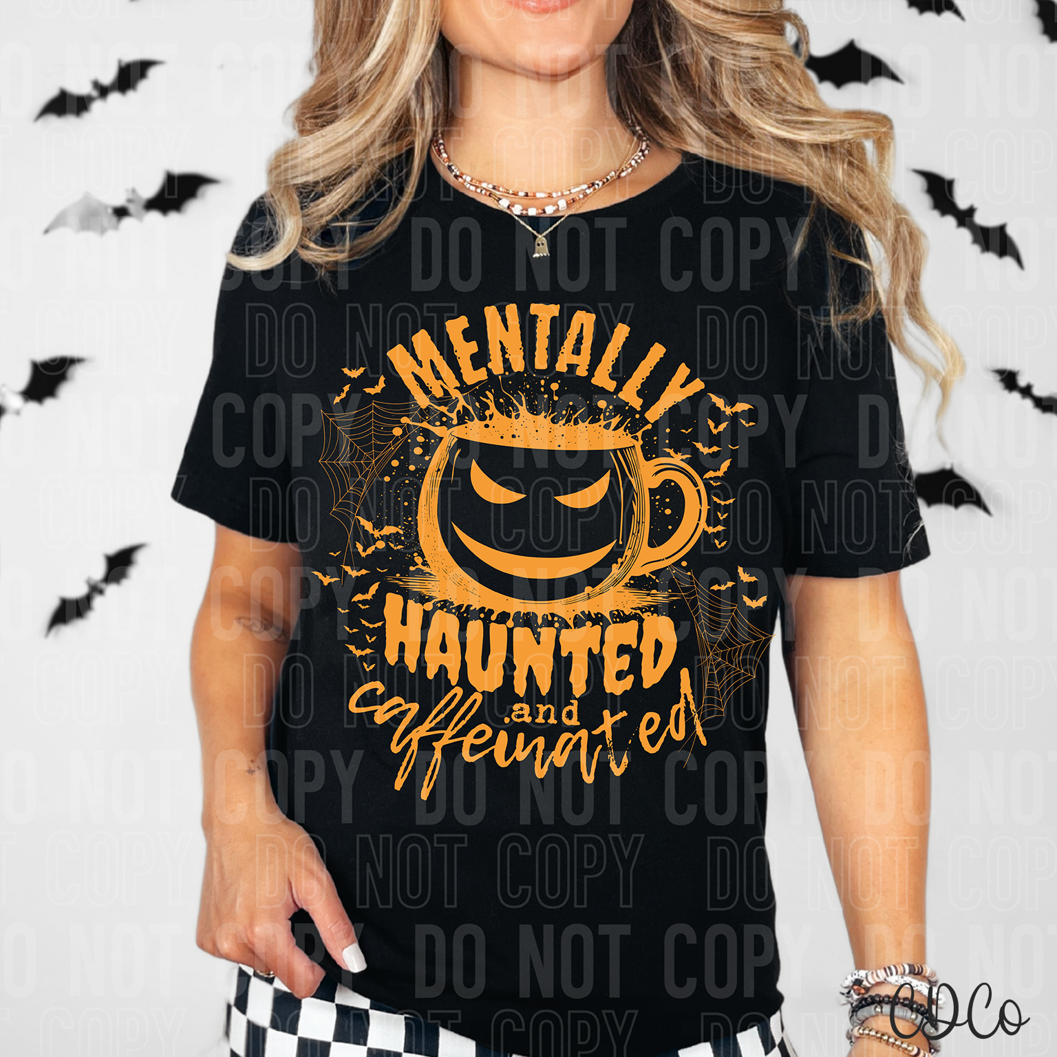 Mentally Haunted and Caffeinated 6329 DTF