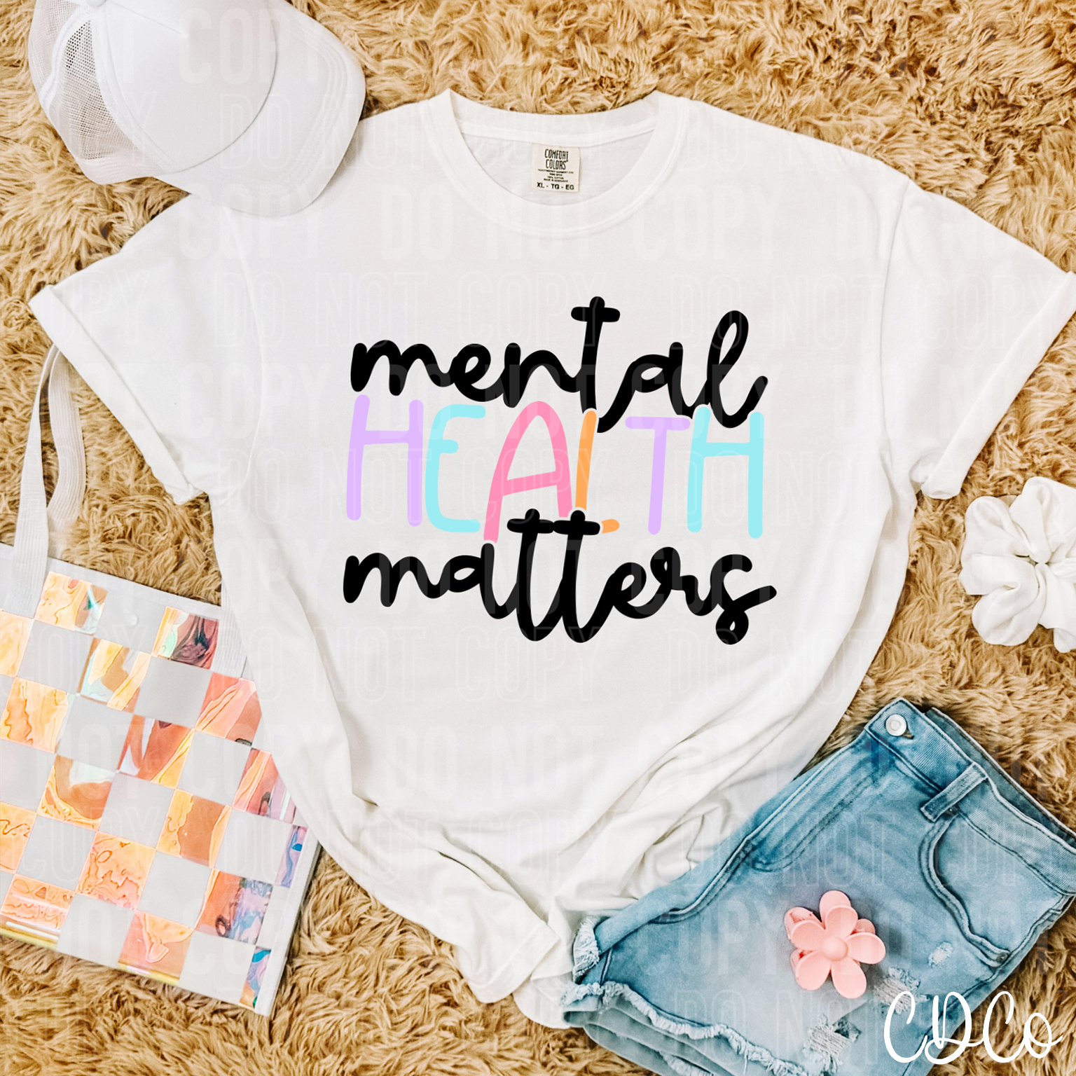 Pastel Mental Health Matters DTF