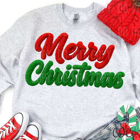 Merry Christmas Fuzzy 6763 DTF