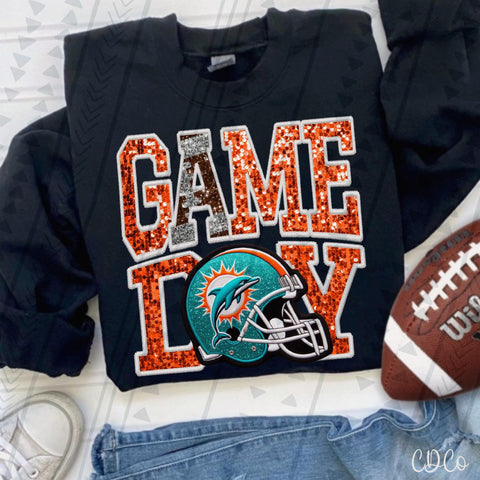 Game Day Faux Football Teams DTF 2 of 2