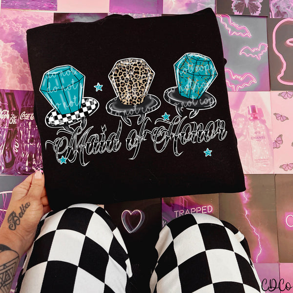 Bridal Party Rings Wedding DTF