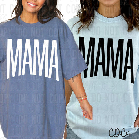 Mama Oversized Text DTF
