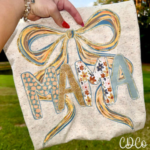 Mama Fall Bow 5852 DTF