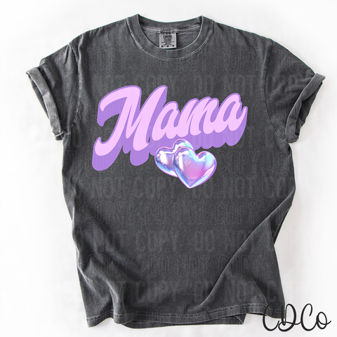 Mama Holo Heart 3697 DTF
