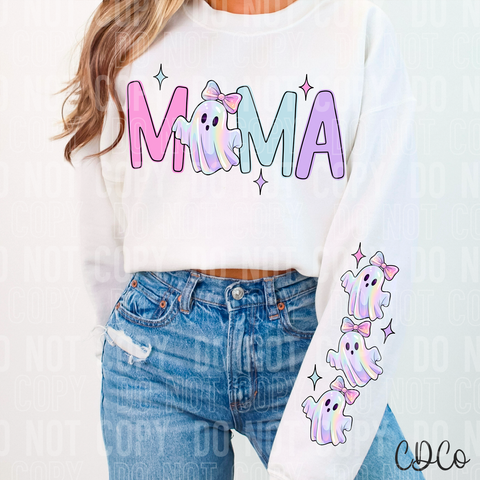 Mama Ghost w/Sleeve (adult sleeve 3x9) 6488 DTF
