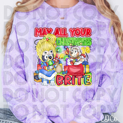 BD May All Your Christmases Be Brite 2127 DTF