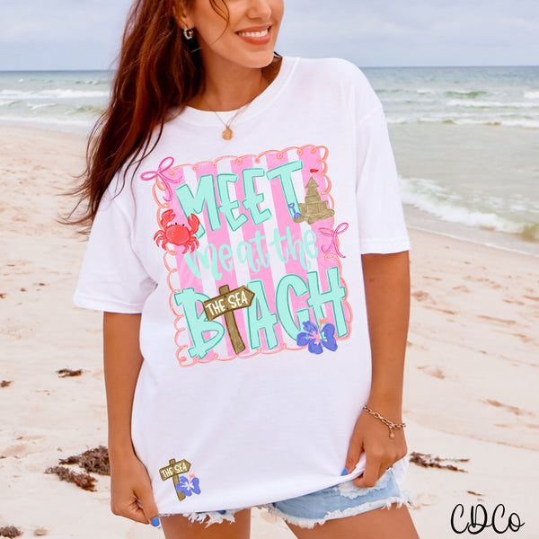 Meet Me at the Beach w/3.5" Pocket 10692 DTF