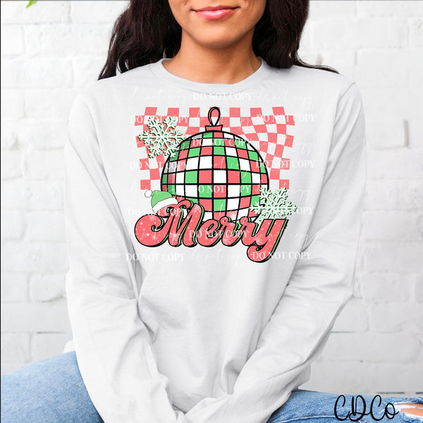 Merry Disco DTF