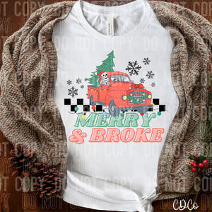 Merry & Broke DTF