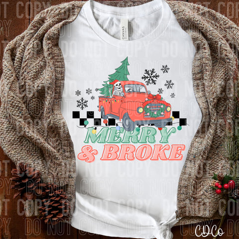 Merry & Broke DTF