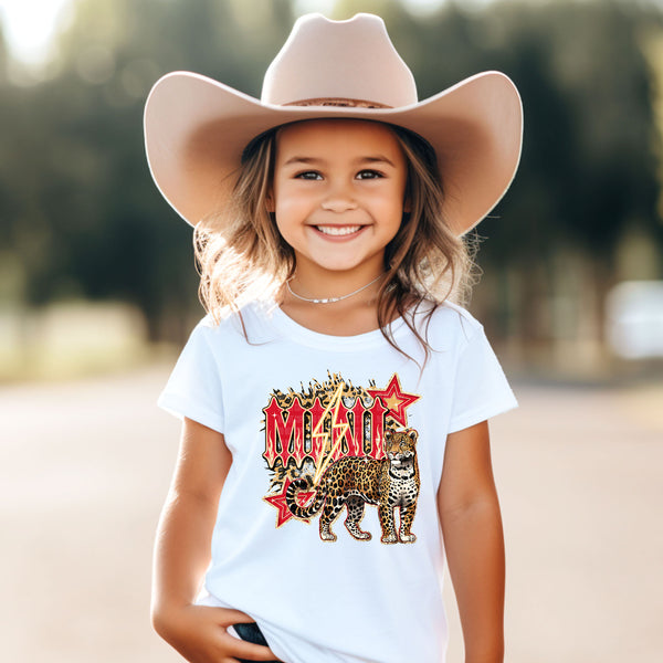 Leopard Bolt Star Mama/Mini DTF DTF