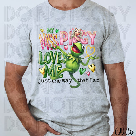My Miss Piggy Loves Me 2986 DTF