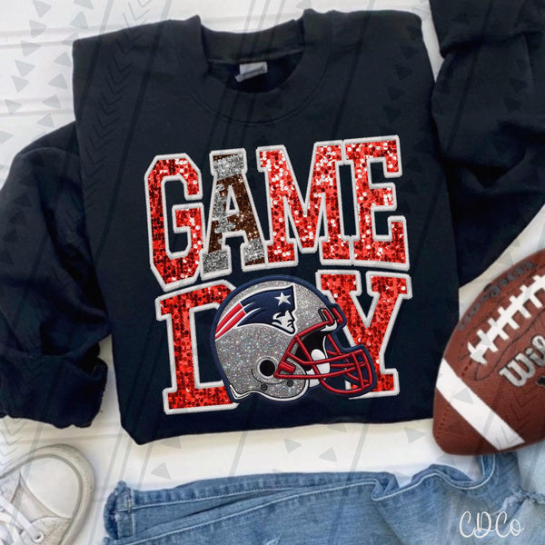 Game Day Faux Football Teams DTF 2 of 2