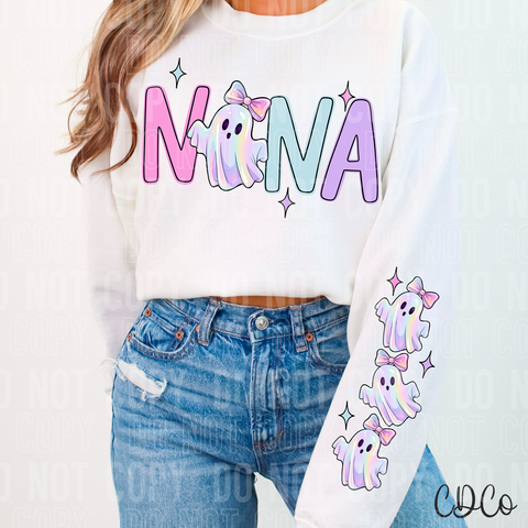 Nana Ghost w/Sleeve (adult sleeve 3x9) 6487 DTF