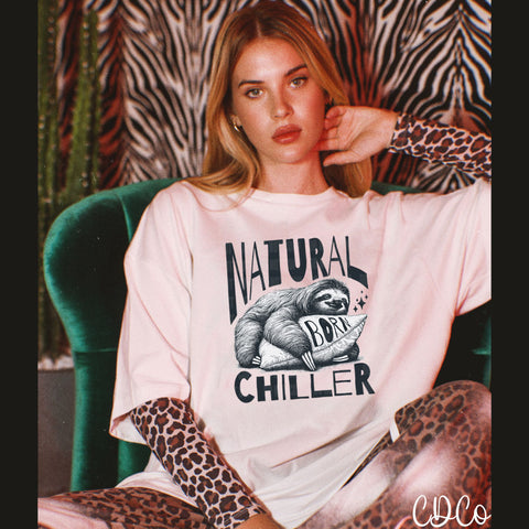 Natural Born Chiller Sloth 5977 DTF
