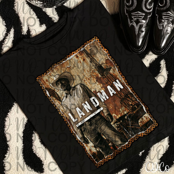 Landman Grunge Rust (3 options) DTF