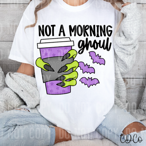 Not a Morning Ghoul 6483 DTF