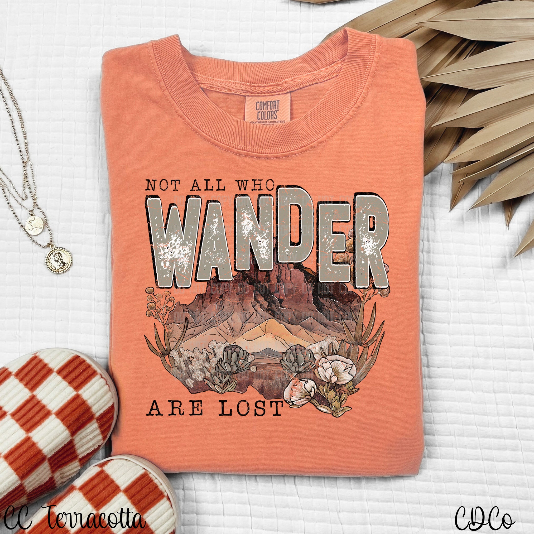 Not All Who Wander Desert Theme 5755 DTF