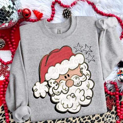 Whimsical Santa Stars 3144 DTF