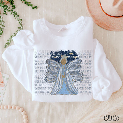 Angel Faith Words 3145 DTF