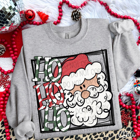 Whimsy Ho Ho Ho Santa 3150 DTF