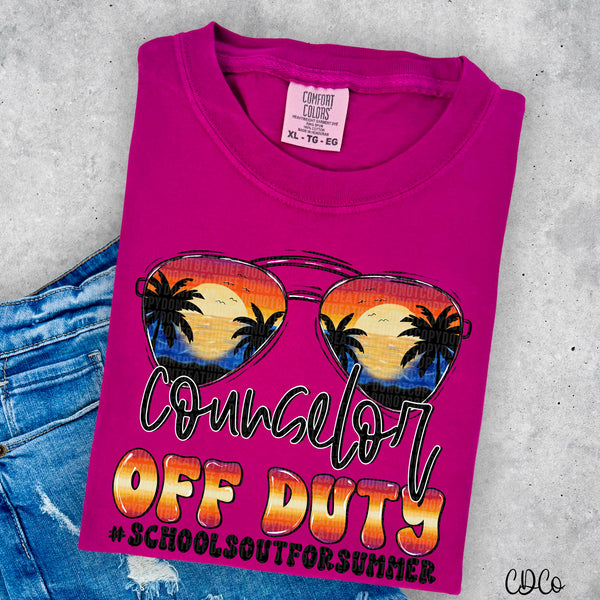 Off Duty Schools Out for Summer DTF