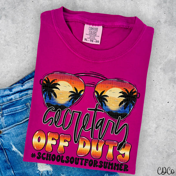 Off Duty Schools Out for Summer DTF