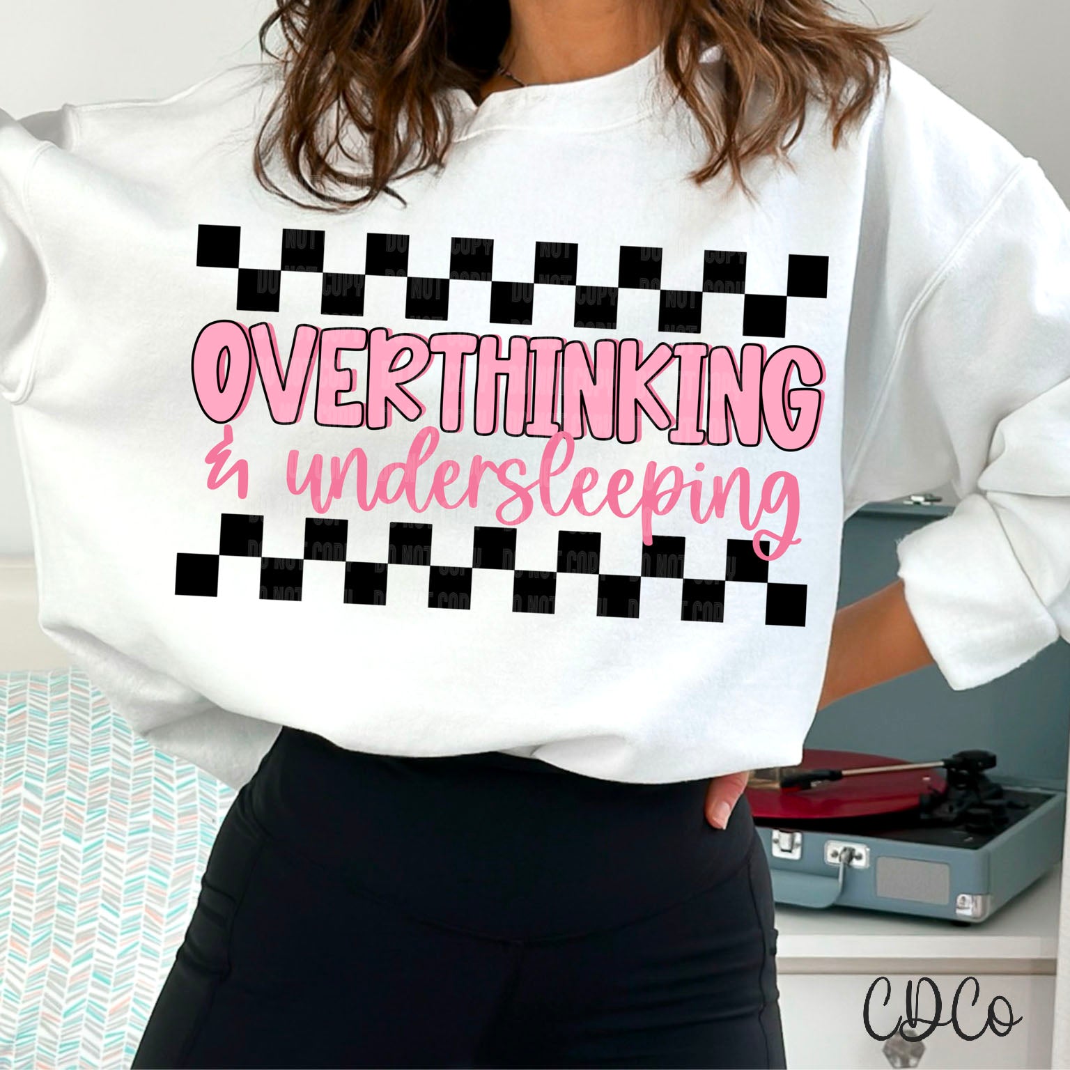 Overthinking & Undersleeping 6238 DTF
